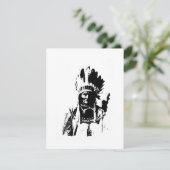 黒と白のジェロニモ招待状 招待状 (スタンド正面)