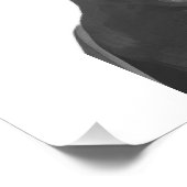 黒と白のジェロニモ フォトプリント            (角)