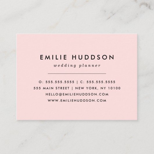 黒と白のジグザグパターン、山形パターン 名刺 (裏面)