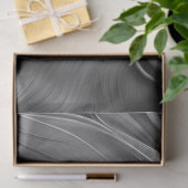 黒と白のスクラッフィーのテリア犬 薄葉紙 (ギフト)