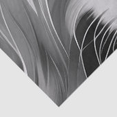 黒と白のスクラッフィーのテリア犬 薄葉紙 (詳細)