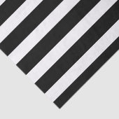 黒と白のストライプ柄 薄葉紙 (詳細)