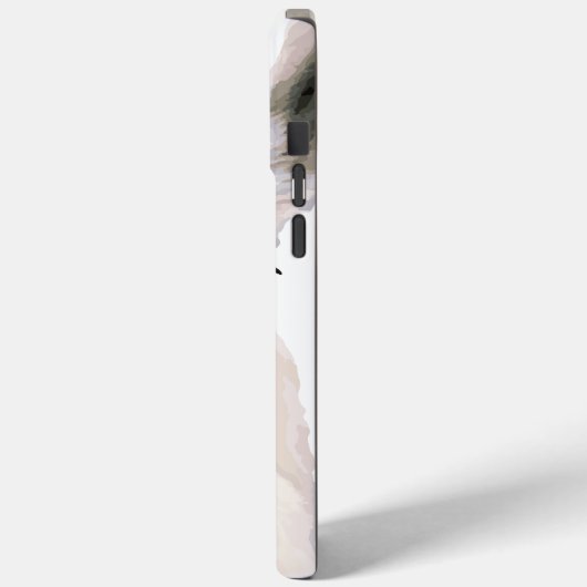 黒と白のスヌーティなドラマラマ Case-Mate iPhoneケース (裏面 / 左)