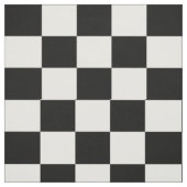 黒と白のチェッカーボードの背景 ファブリック (見本)