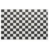 黒と白のチェッカーボードの背景 ファブリック (ファットクウォーター)