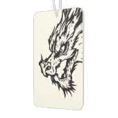 黒と白のドラゴン カーエアーフレッシュナー (左)