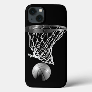 黒と白のバスケットボールiPhone 6ケース iPhone 13ケース