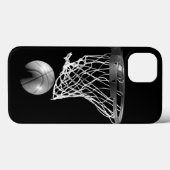 黒と白のバスケットボールiPhone 6ケース Case-Mate iPhoneケース (裏面 (横))