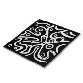 黒と白のパターン タイル (側面)