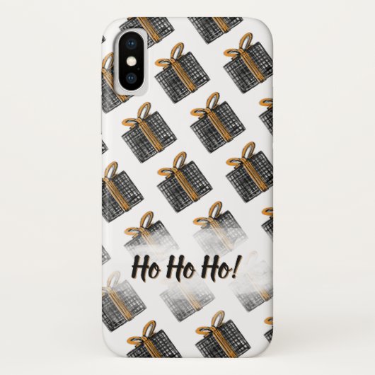 黒と白のパッケージ Case-Mate iPhoneケース (裏面)