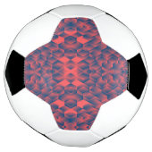 黒と白のパネルがあるサッカーボール サッカーボール (回転)