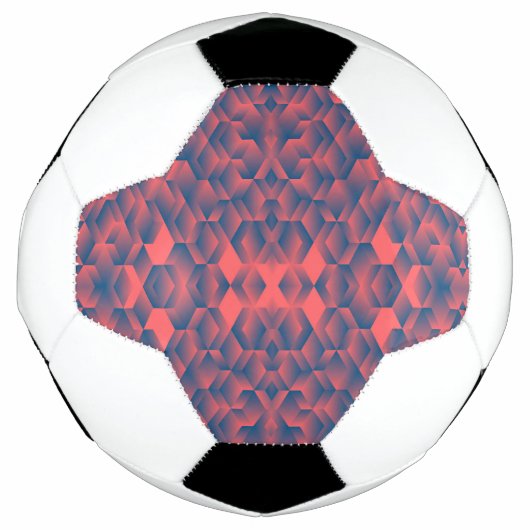 黒と白のパネルがあるサッカーボール サッカーボール (正面)