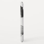 黒と白のパパベベア父と子どもの写真 Case-Mate iPhoneケース (裏面/左)