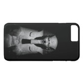 黒と白のファラオの王 Case-Mate iPhoneケース (裏面(横))