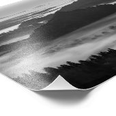 黒と白のブリード フォトプリント            (角)