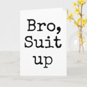 黒と白のブ感謝していロカードとグルメの贈り物 カード (黄色い花)