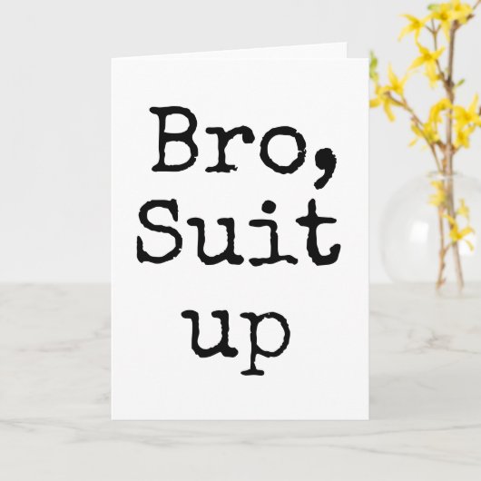 黒と白のブ感謝していロカードとグルメの贈り物 カード (黄色い花)