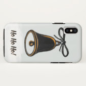 黒と白のベル Case-Mate iPhoneケース (裏面(横))