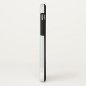 黒と白のベル Case-Mate iPhoneケース (裏面/左)