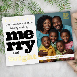 黒と白のホイル ユニークでポップな マーガレットとブライト 箔招待状