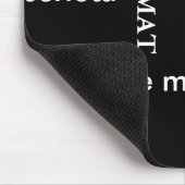 黒と白のマウスパッド マウスパッド (コーナー)