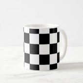 黒と白のマグカップ コーヒーマグカップ (正面右)