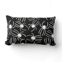 黒と白の不気味なクローラスパイダー