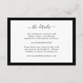 黒と白の境界の詳細 エンクロージャーカード