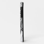 黒と白の大きな犬 Case-Mate iPhoneケース (裏面/左)