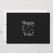 黒と白の大晦日 シーズンカード (裏面)