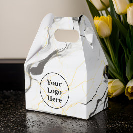 黒と白の大理石 フェイバーボックス