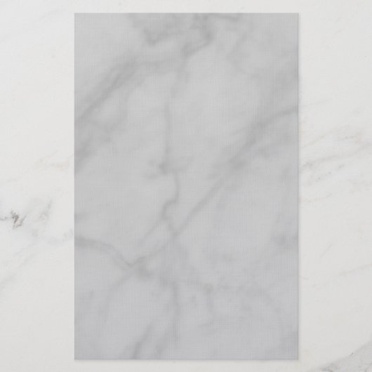 黒と白の大理石 便箋 (正面)