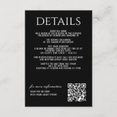 黒と白の天体 エンクロージャーカード (正面)