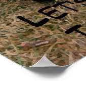 黒と白の子犬のポスター ポスター (角)