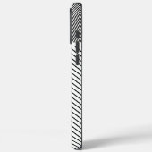黒と白の対角リズム Case-Mate iPhoneケース (裏面 / 左)