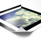 黒と白の対角線ボーダー フォトプリント            (角)