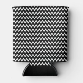 黒と白の山形 缶クーラー