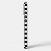 黒と白の市松模様 Case-Mate iPhoneケース (裏面 / 左)