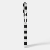 黒と白の市松模様 Case-Mate iPhoneケース (裏面 / 左)