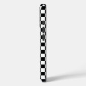 黒と白の市松模様  Case-Mate iPhoneケース (裏面 / 左)