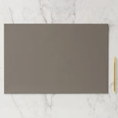 黒と白の時計が置かれた茶色の壁 ペーパーパッド (インサイチュ)