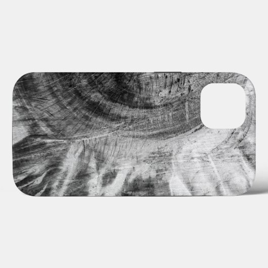 黒と白の木のテクスチャCase-Mate iPhoneケース Case-Mate iPhoneケース (裏面 (横))