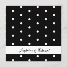 黒と白の水玉模様