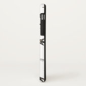 黒と白の流れ星 Case-Mate iPhoneケース (裏面/左)