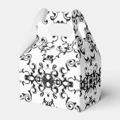 黒と白の渦巻きゴシッ結婚クス フェイバーボックス (裏面サイド)