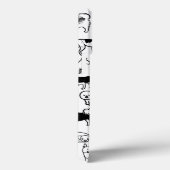 黒と白の犬のパターン |かわいい犬愛好家 Case-Mate iPhoneケース (裏面 / 右)