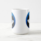 黒と白の猫 コーヒーマグカップ (中央)