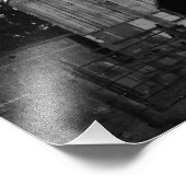 黒と白の納屋 フォトプリント            (角)