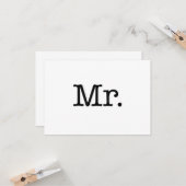 黒と白の結婚記念日の引用 カード (正面/裏面インサイチュ)