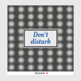 黒と白の緩和曲線 シール